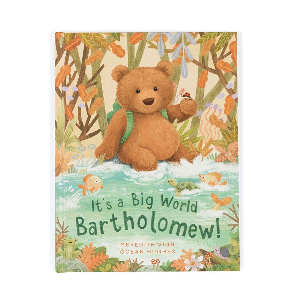 Jellycat Bundle - Bartholomew Bear & It's a Big World Book
