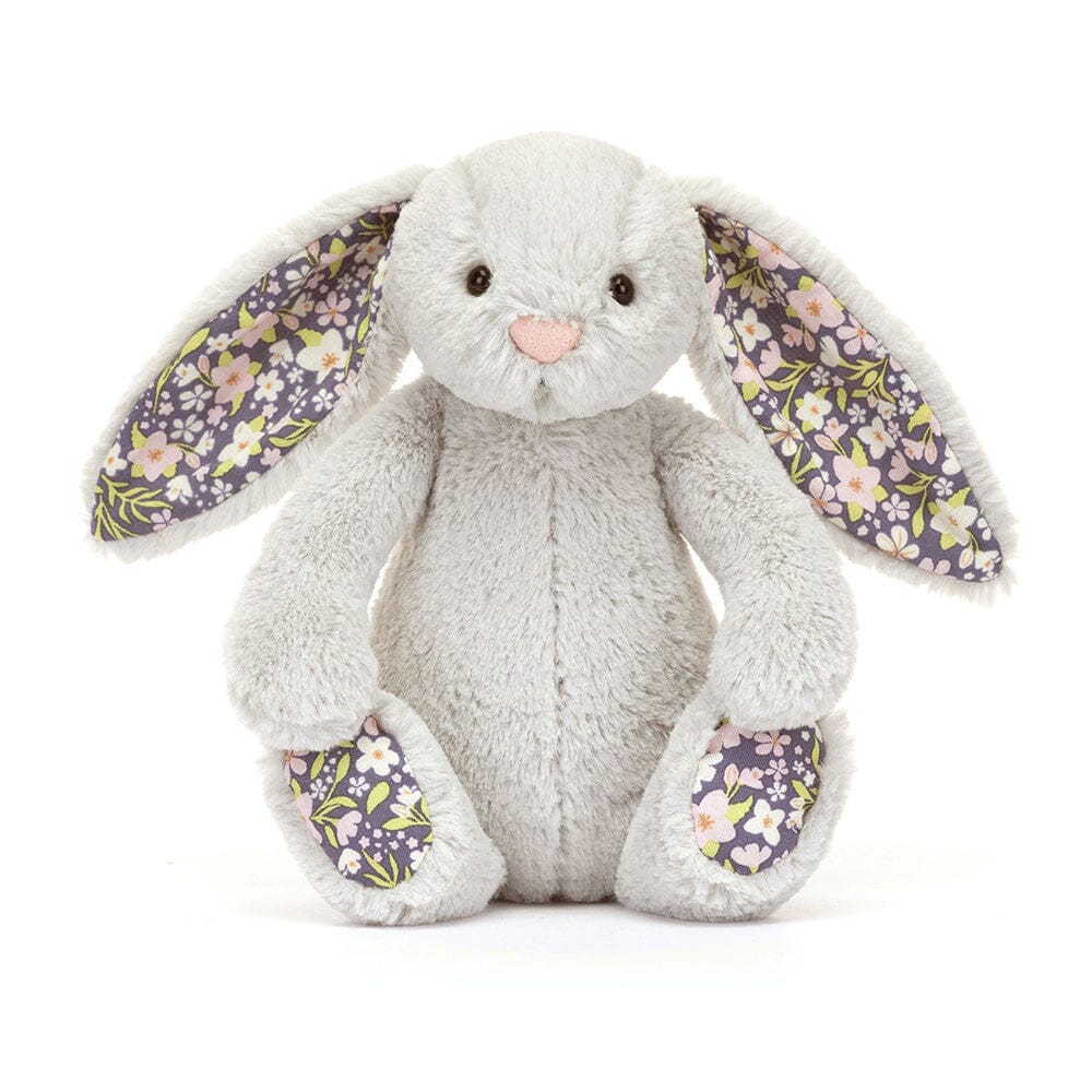 Jellycat Bashful Blossom - Little (Small) | Silver Bloom Bunny