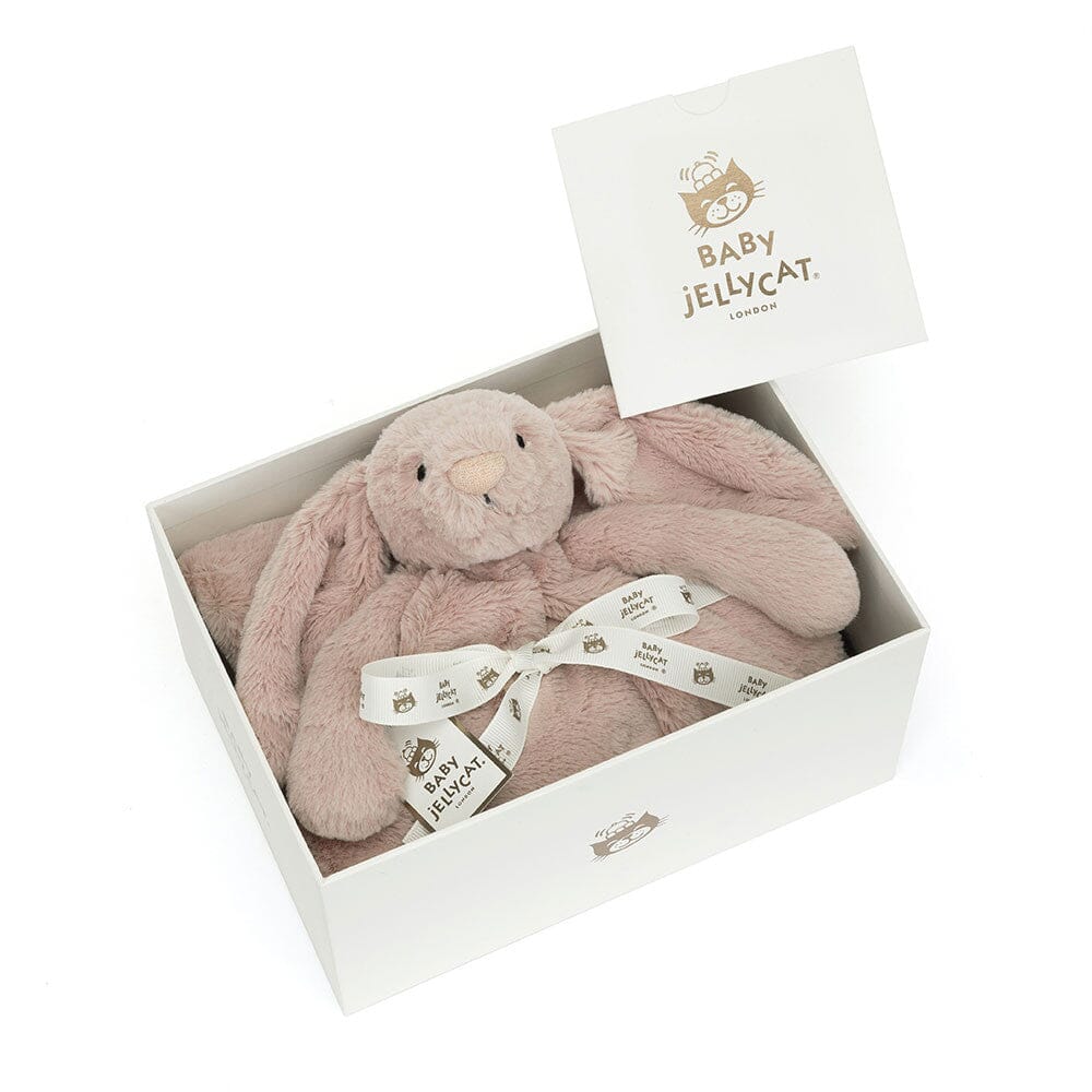 Jellycat - Blankie | Bashful Luxe Rosa Bunny