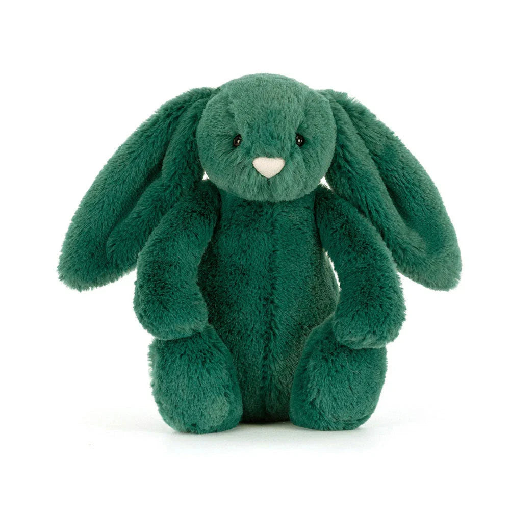 Jellycat Christmas - Bashful Bunny | Teal Little (Small)