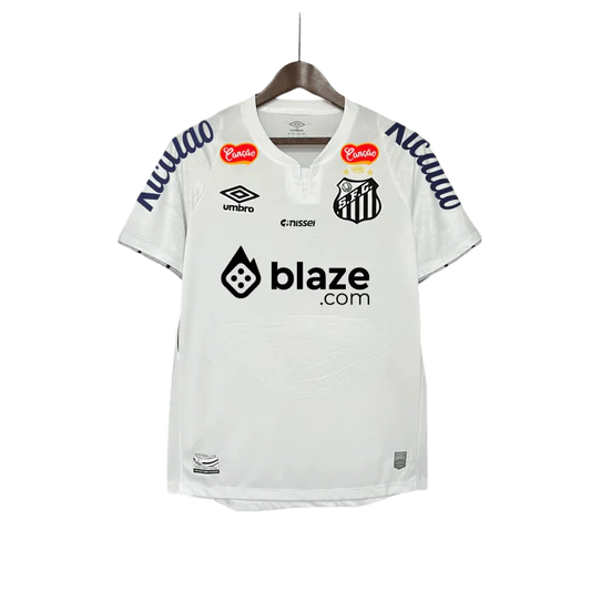 2024/2025 Neymar Santos Jersey Home Kit - Fan Version