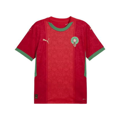 2025 Morocco Soccer Jersey Home - AFCON - Fan Version