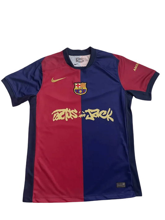 2025 Barcelona X Travis Home - Fan Version El Clasico