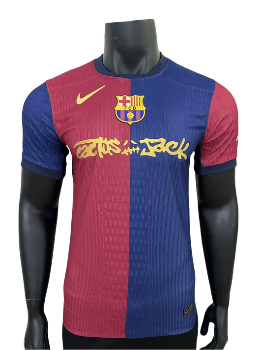2025 Barcelona X Travis Home Special Jersey -  Player Version