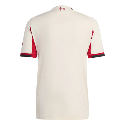Liverpool Away Kit 2025/26 Fan Version Wonder White