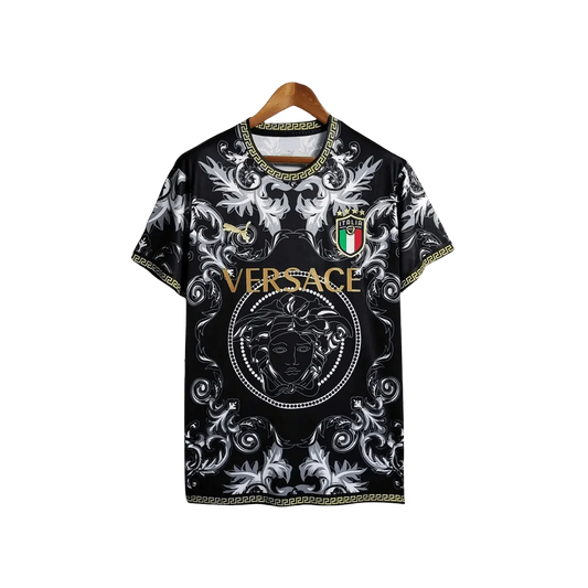 Italy Versace Jersey Black - Special Kit | GoatKits Store