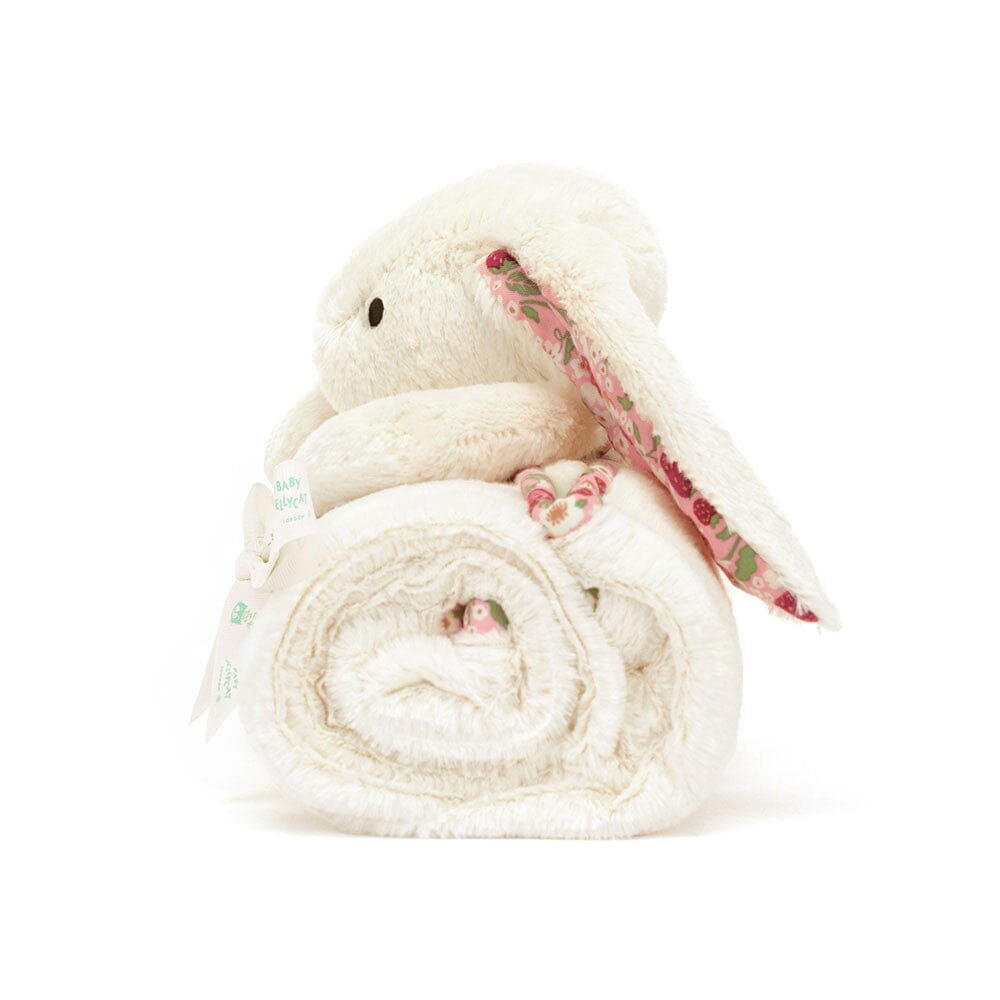 Jellycat - Blankie | Bashful Blossom Cream Berry Bunny