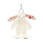 Jellycat Bashful - Bag Charm | Blossom Cream Berry Bunny