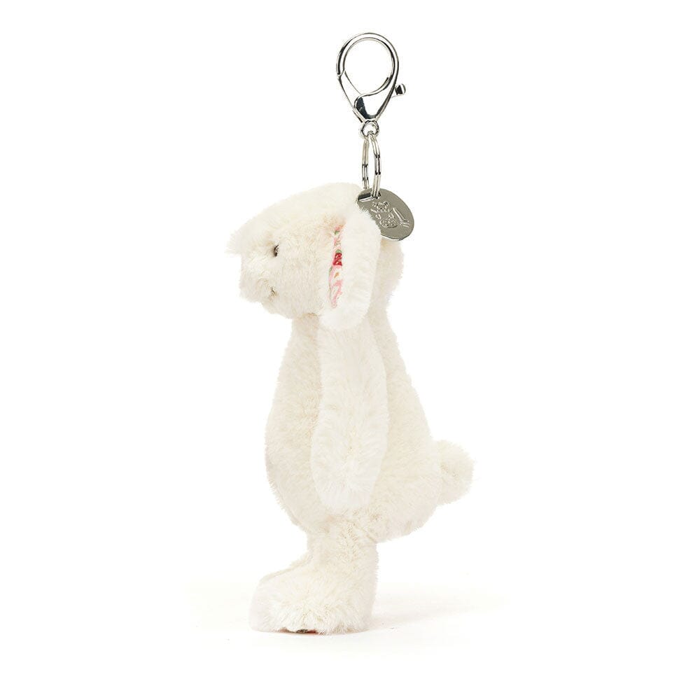 Jellycat Bashful - Bag Charm | Blossom Cream Berry Bunny