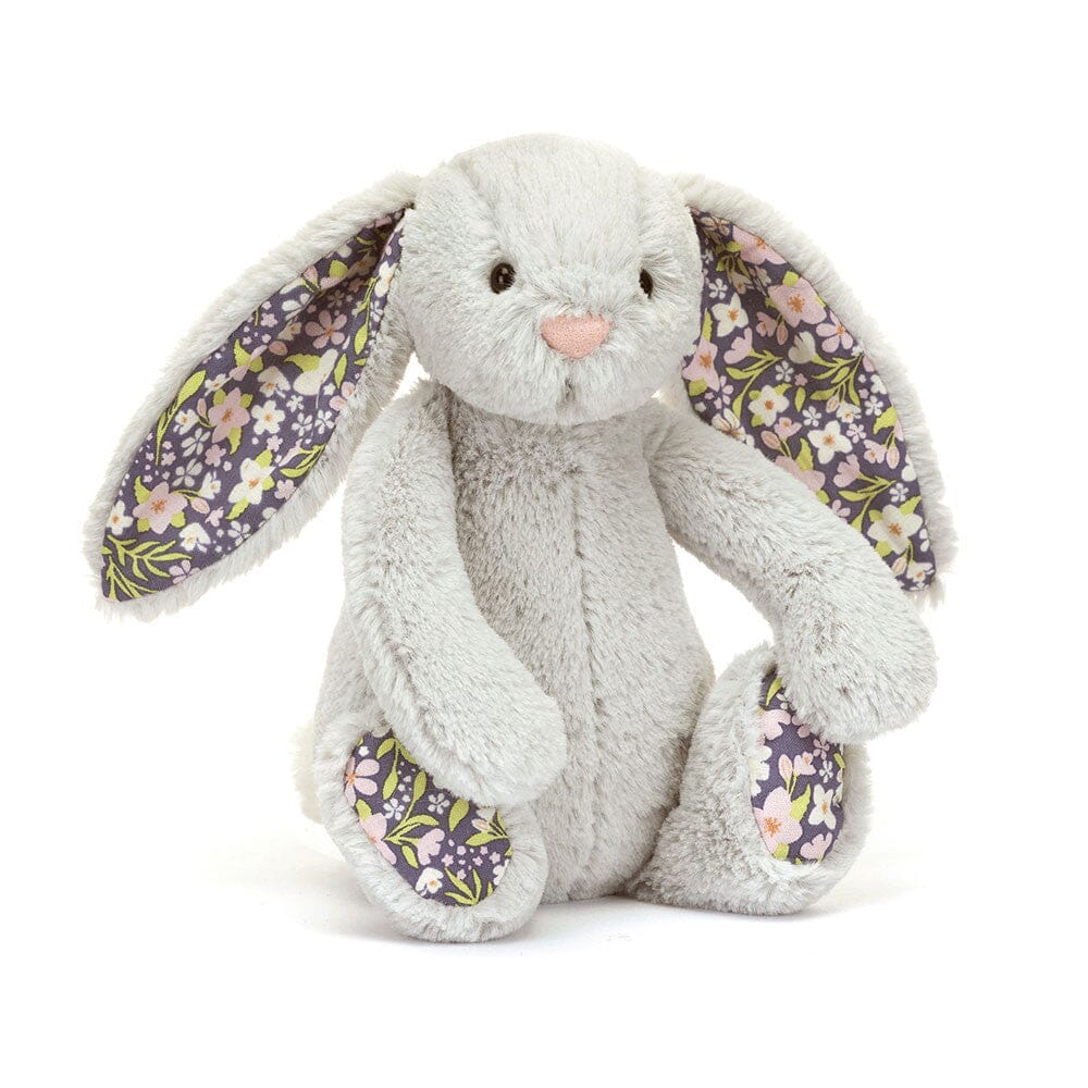 Jellycat Bashful Blossom - Little (Small) | Silver Bloom Bunny