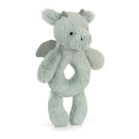Jellycat - Ring Rattle | Bashful Dragon