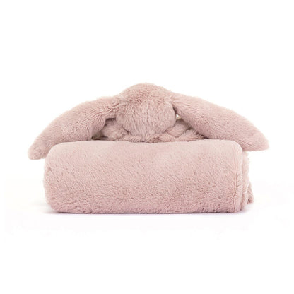 Jellycat - Blankie | Bashful Luxe Rosa Bunny