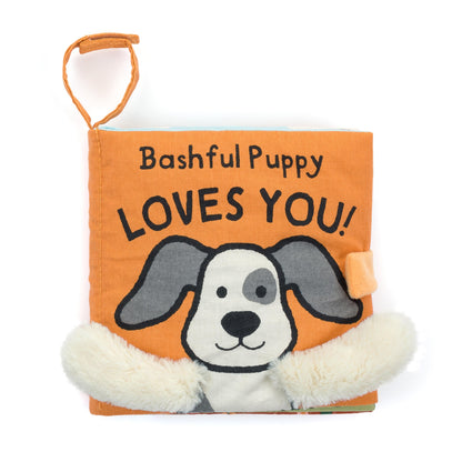 Jellycat - Book | Bashful Puppy Loves You
