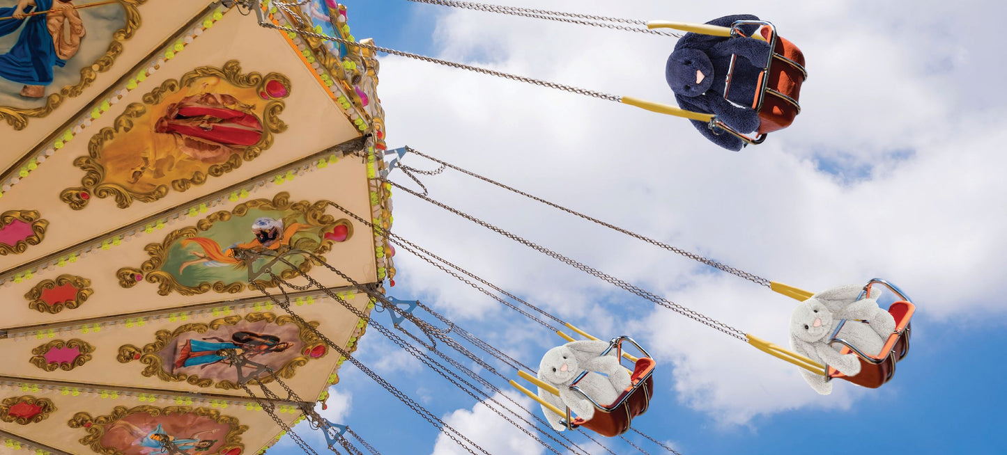 Jellycat Bashful -  (Medium) | Silver Bunny