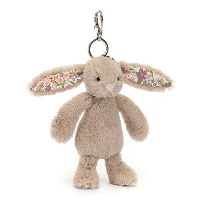 Jellycat Bashful - Bag Charm | Blossom Beige Petal Bunny