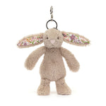 Jellycat Bashful - Bag Charm | Blossom Beige Petal Bunny