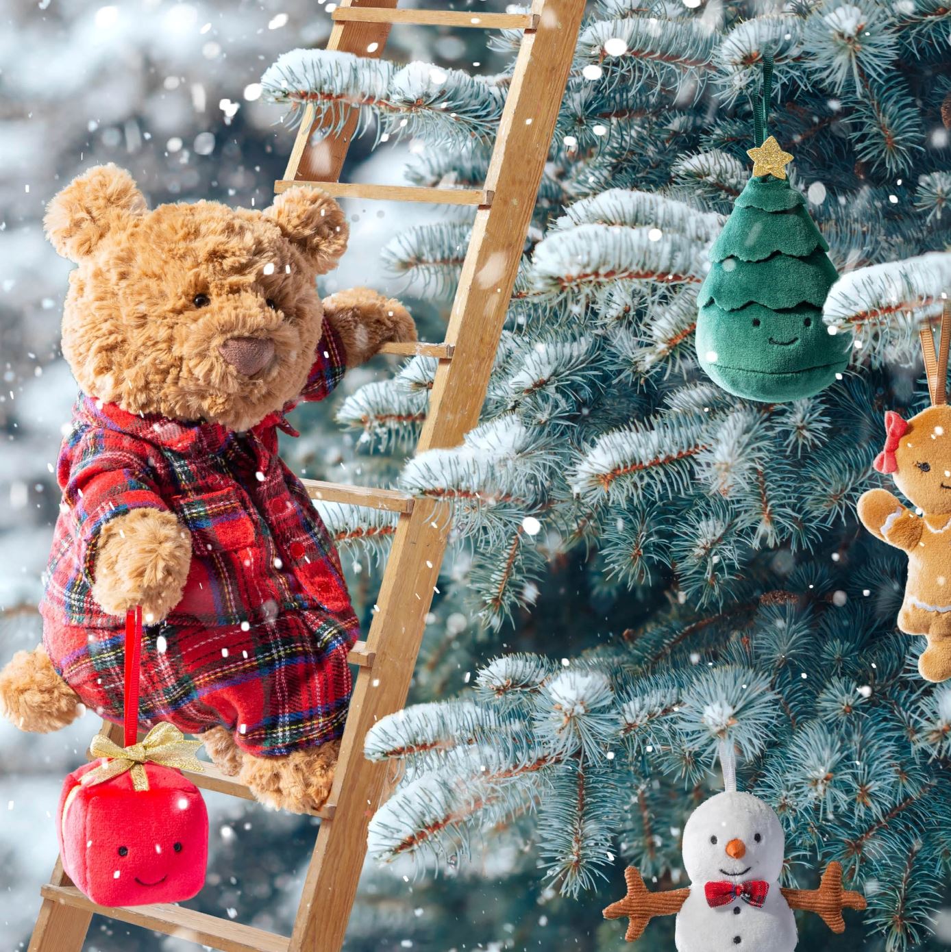 Jellycat - Festive Folly Decoration | Present