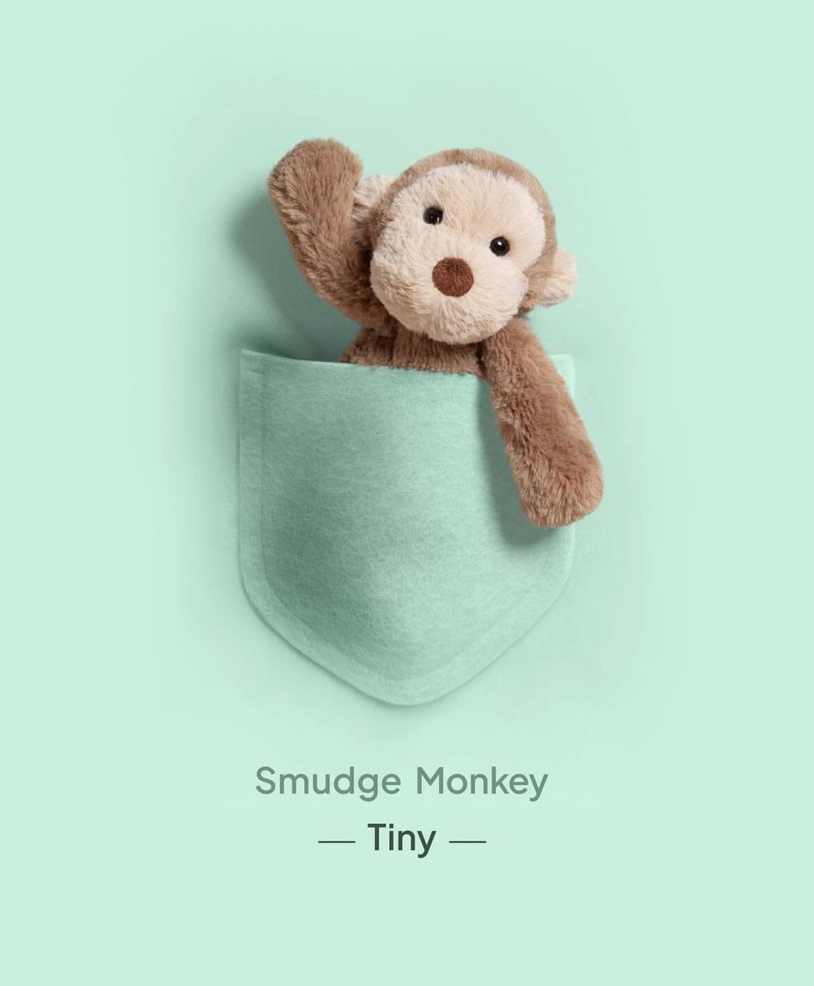 Jellycat - Smudge | Monkey Tiny