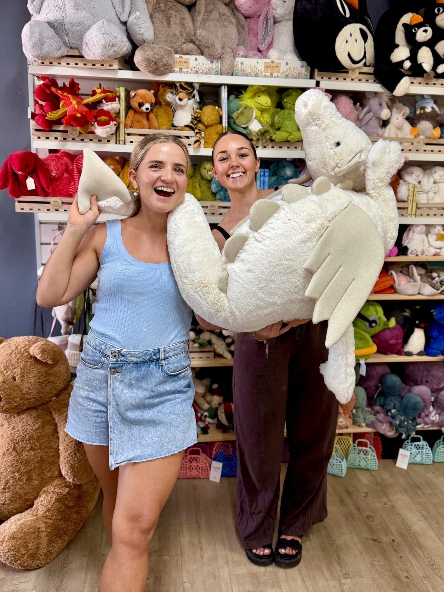 Jellycat - Snow Dragon | Gigantic