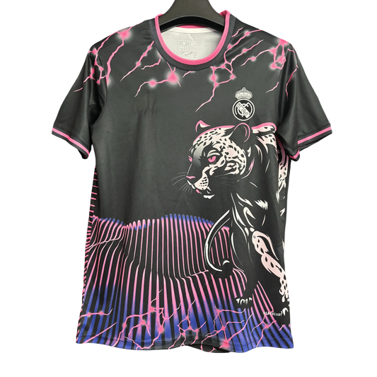 Real Madrid Black Panther Jersey - 2025/2026 Special Edition Fan Version