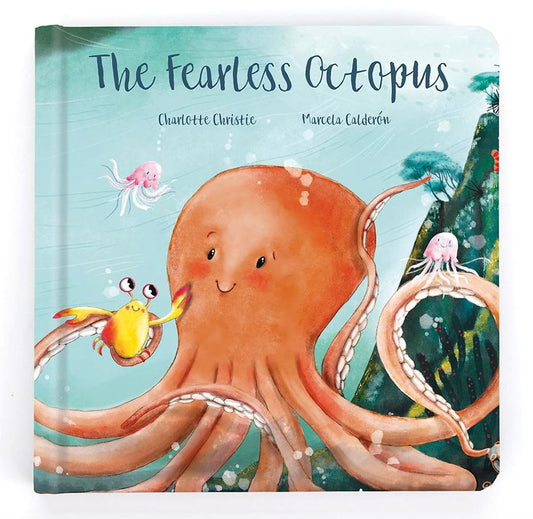 Jellycat - Book | The Fearless Octopus